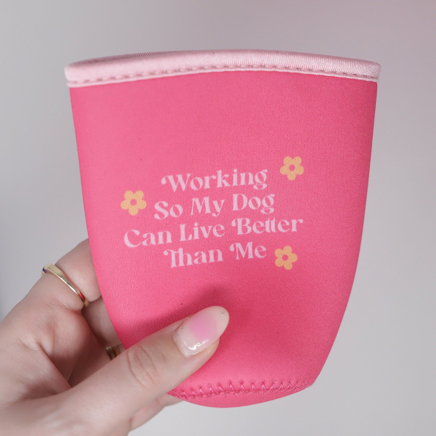 Iced Coffee Sleeve - Dog