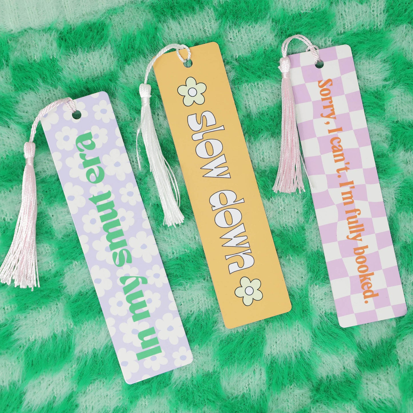 Aluminum Bookmark - Slow Down