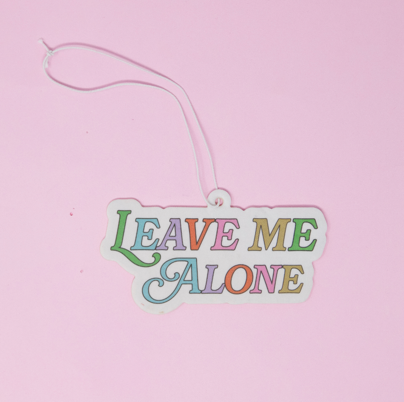 Car Airfreshener Leave me alone