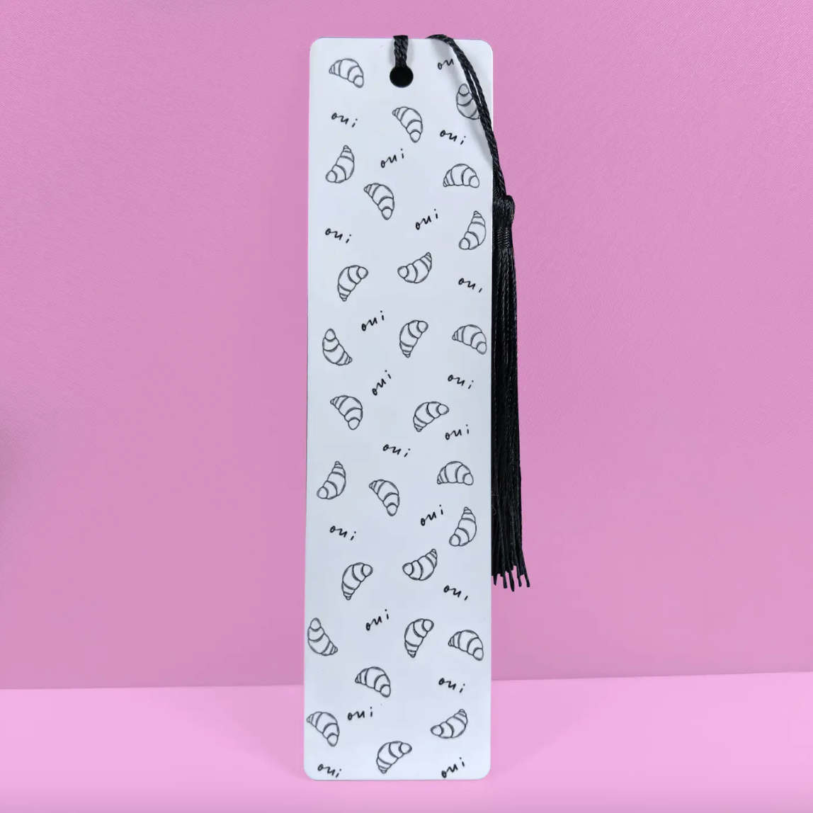 Aluminum Bookmark - Croissant
