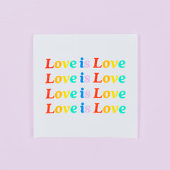 Love Is Love sticker