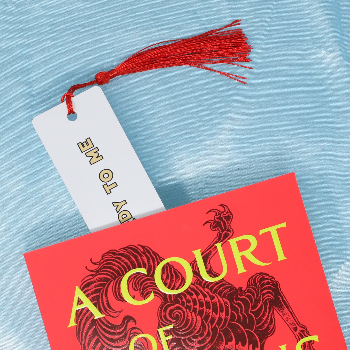 Aluminum Bookmark - Talk wordy to me