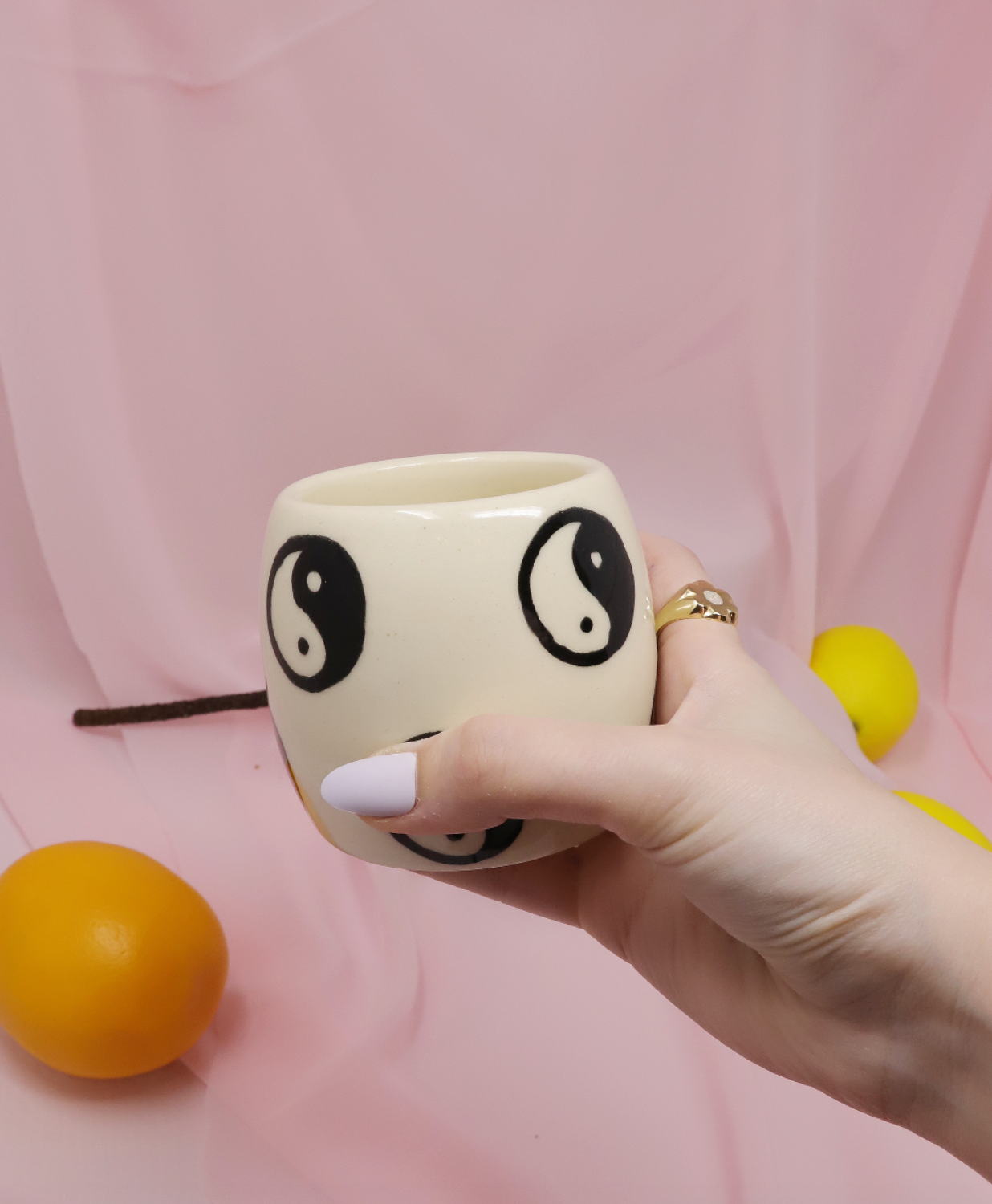 Yin Yang Ceramic cup