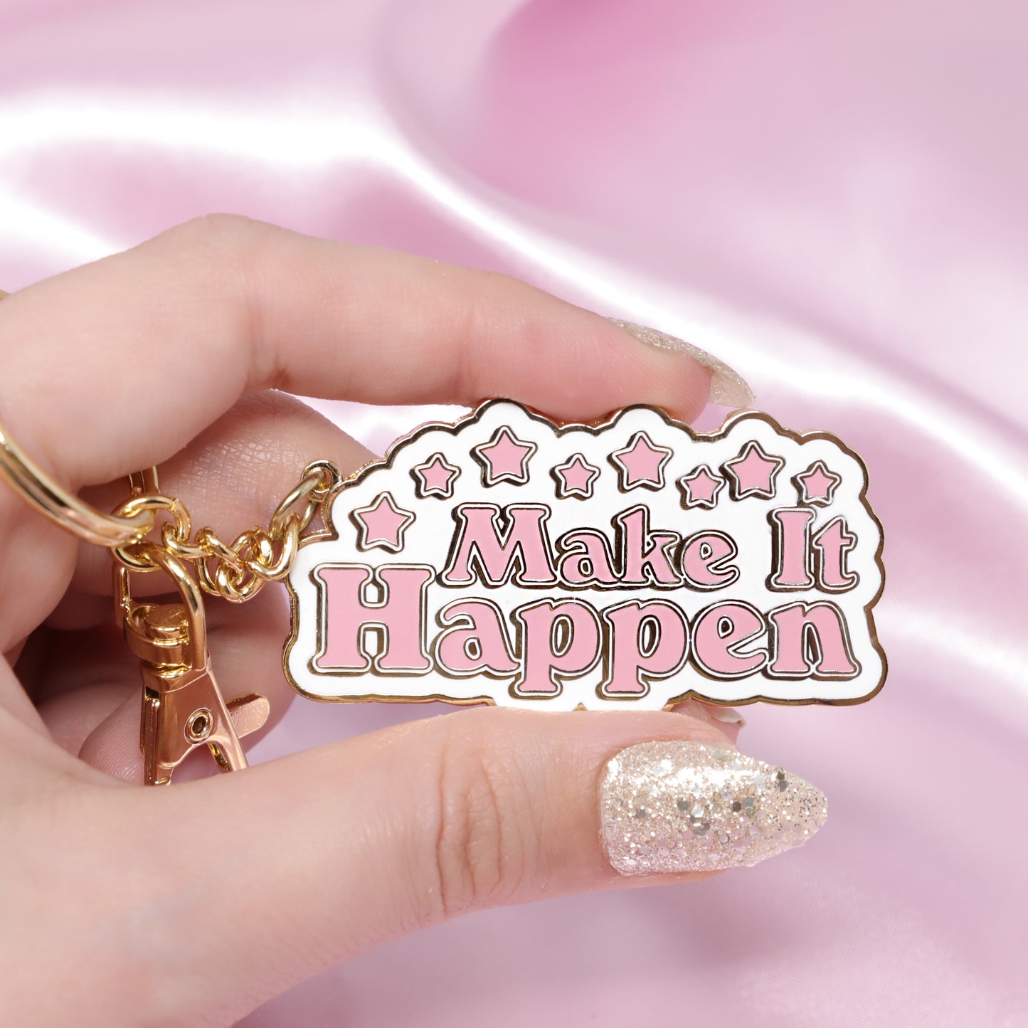 Make It Happen Keychain