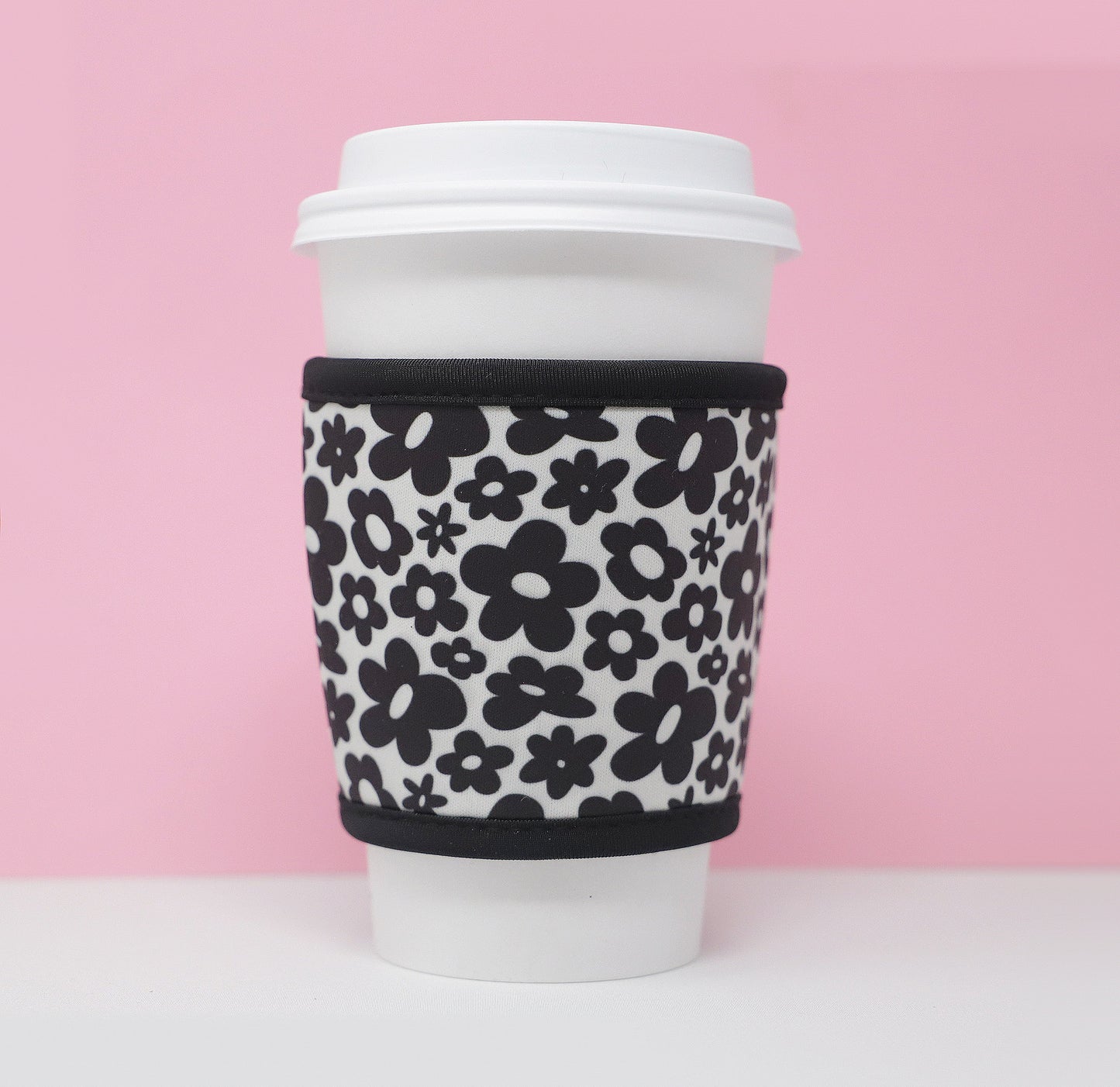Hot Coffee Sleeve - Flowers