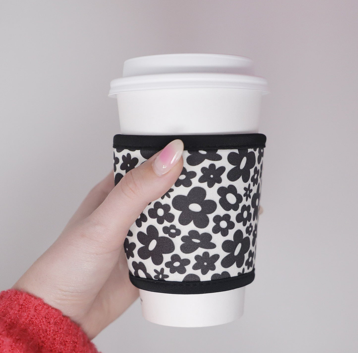 Hot Coffee Sleeve - Flowers