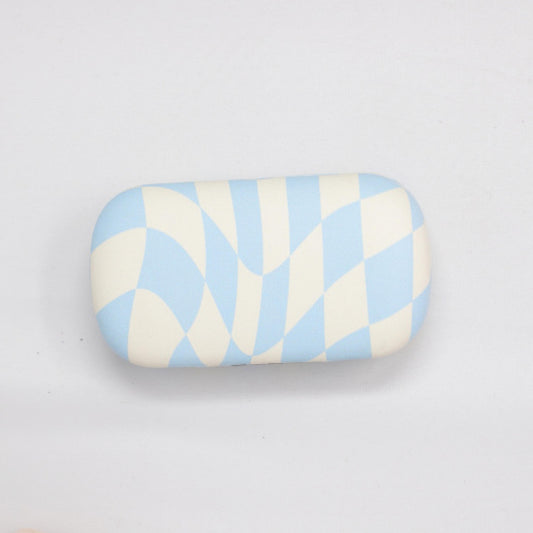Contact lens case - Checkers print