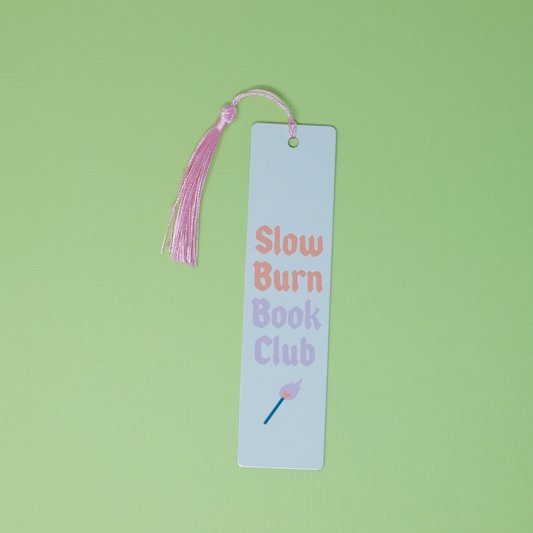 Aluminum Bookmark - Slow Burn Book Club