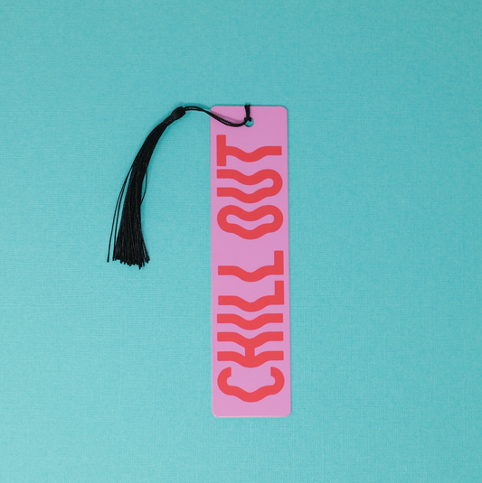 Aluminum Bookmark - Chill out