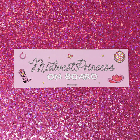 Bumper sticker - Midwest Princess