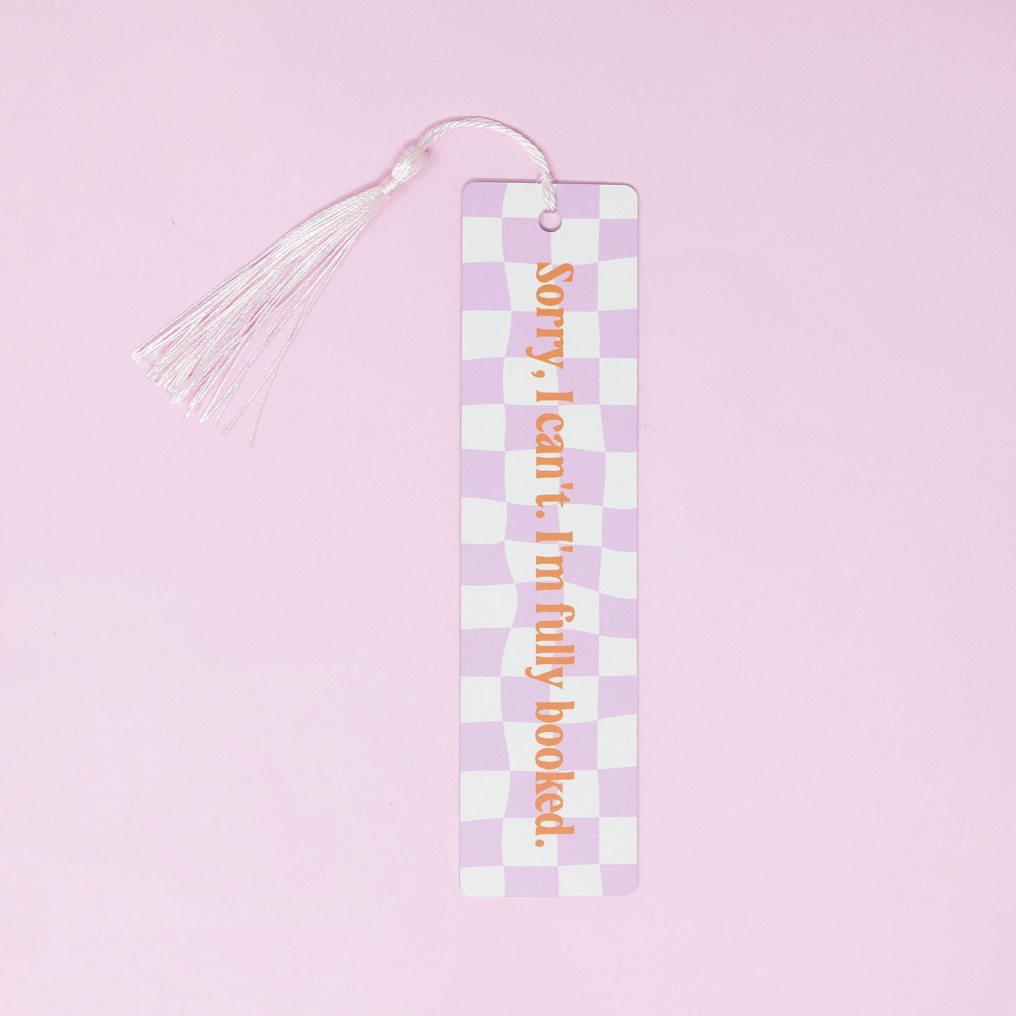 Aluminum Bookmark - Fully booked