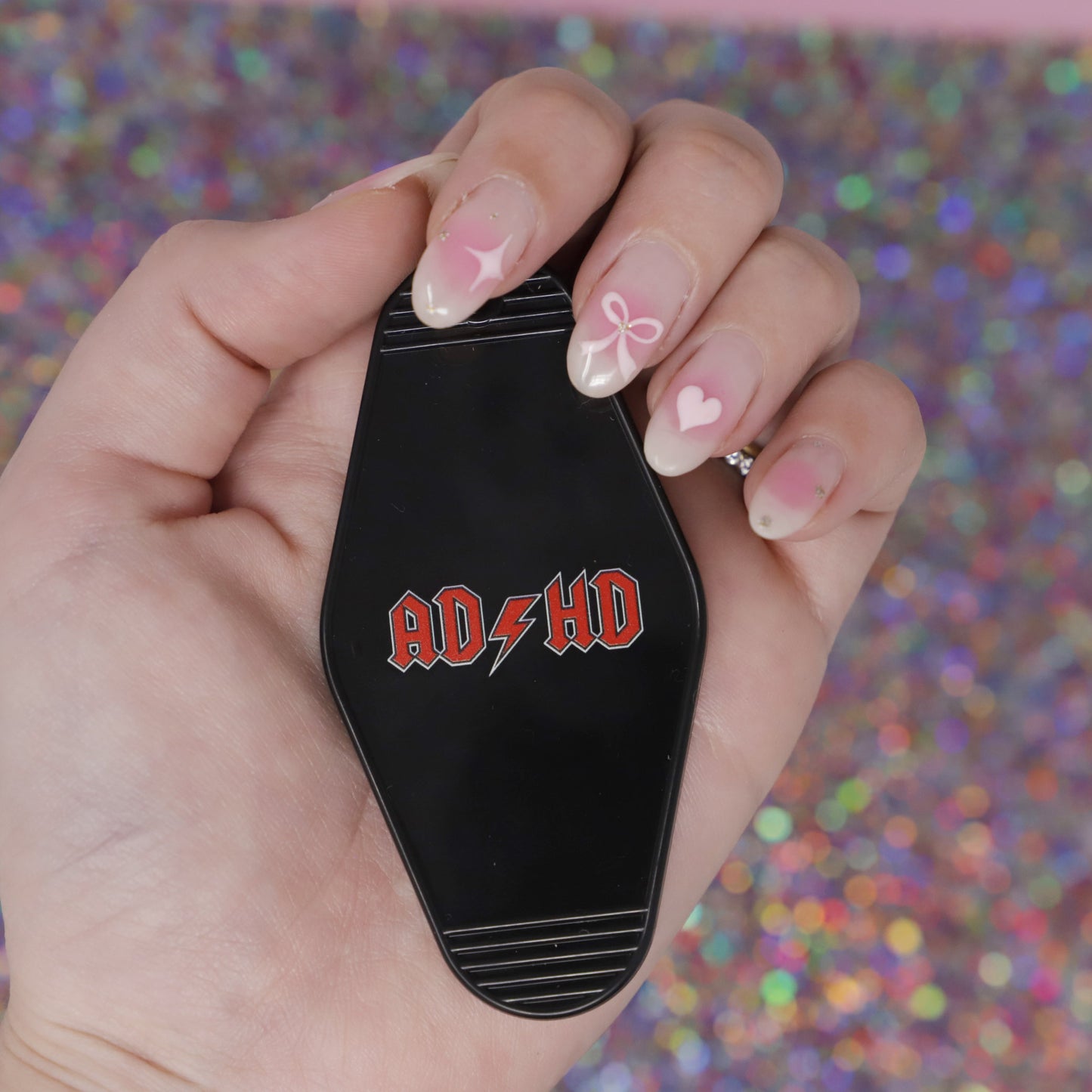 Motel keychain ADHD