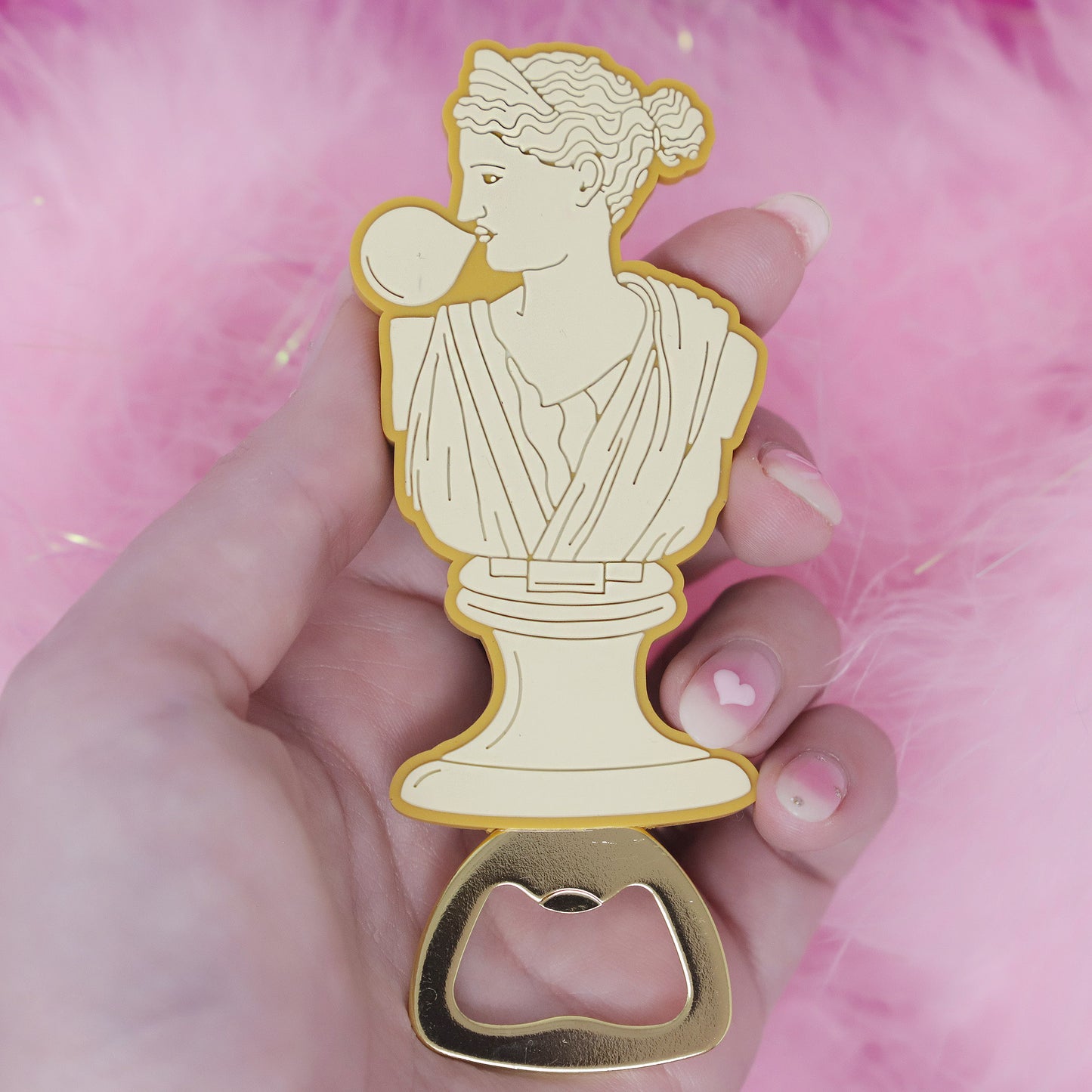 Bubblegum Goddess Bottle Opener