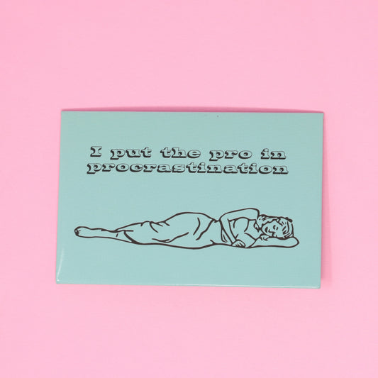 Magnet - I put the pro in procrastination