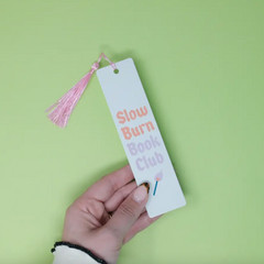 Aluminum Bookmark - Slow Burn Book Club