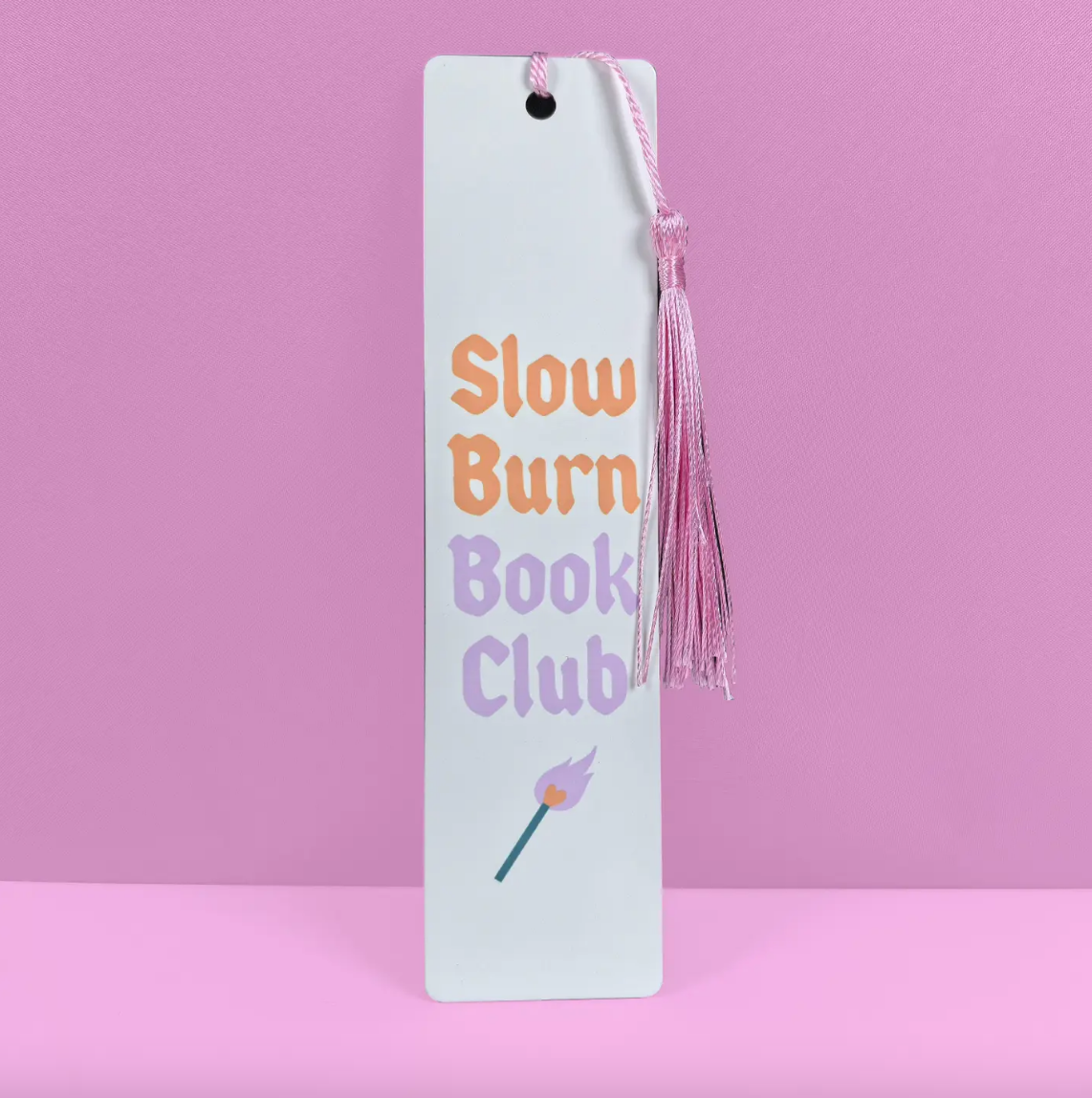 Aluminum Bookmark - Slow Burn Book Club