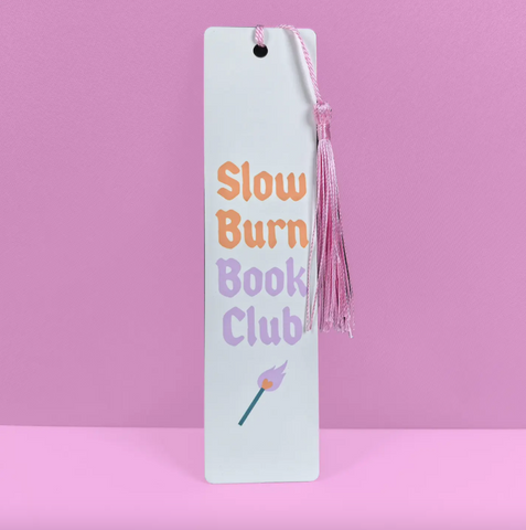 Aluminum Bookmark - Slow Burn Book Club