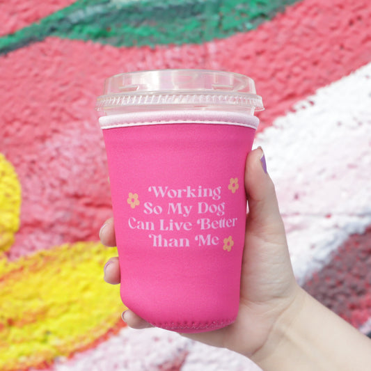Iced Coffee Sleeve - Dog