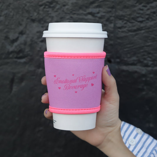 Hot Coffee Sleeve - Emotional support beverage
