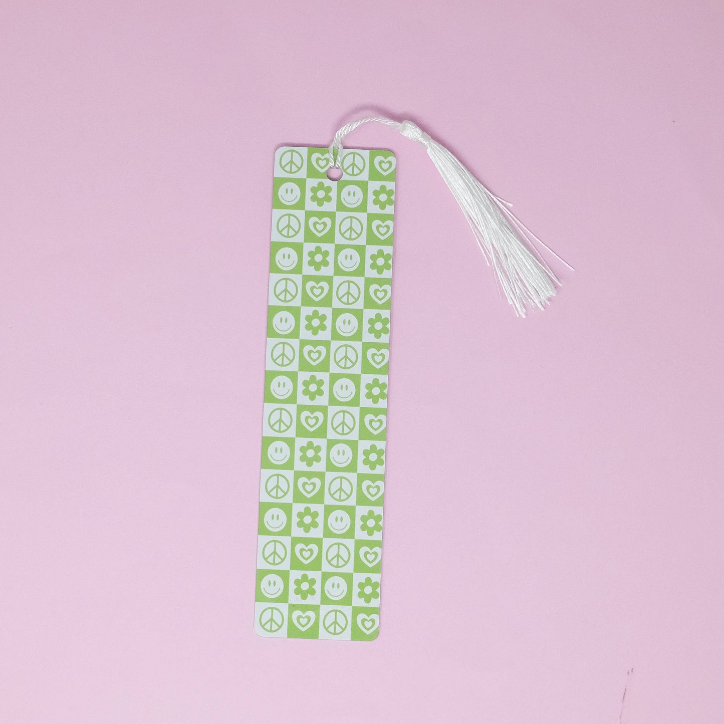 Aluminum Bookmark - checkers 