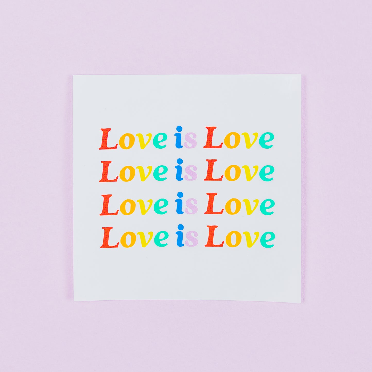 Love Is Love sticker
