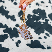 You Are So Worthy Keychain