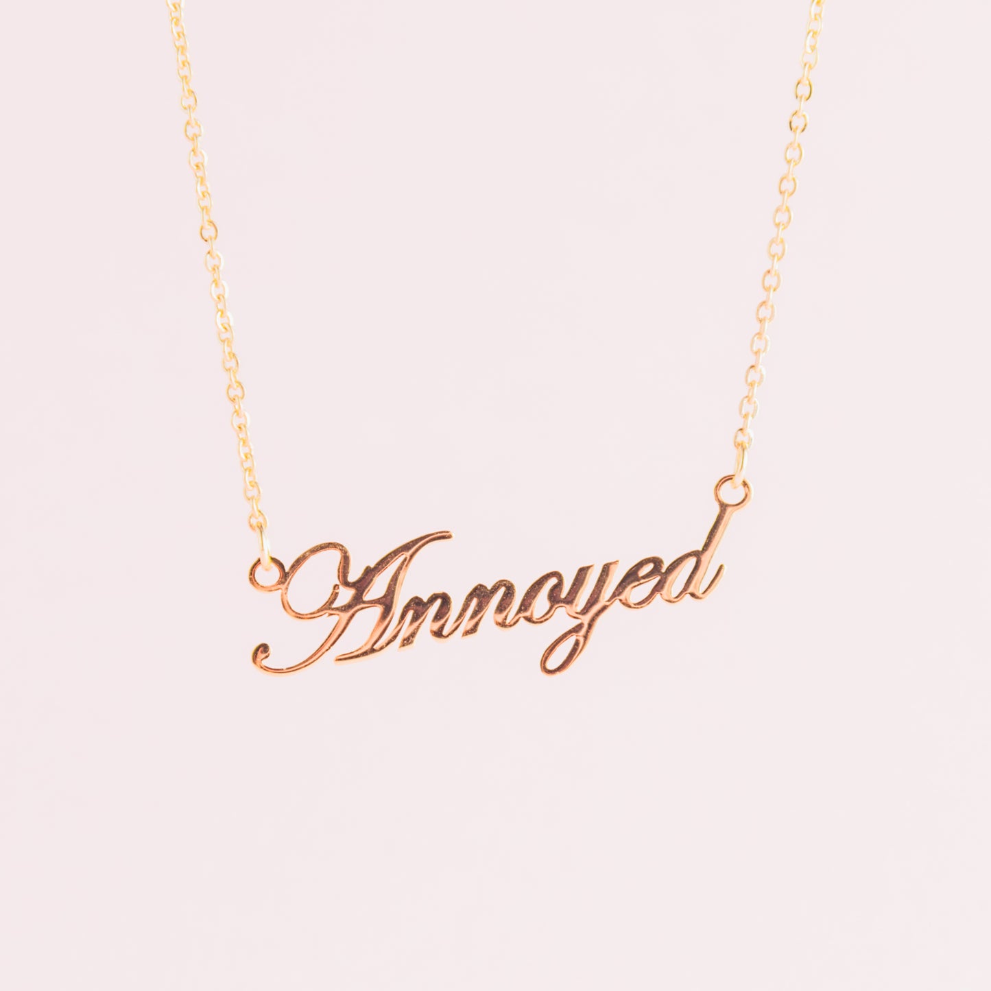 Annoyed Necklace