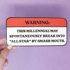 Bumper sticker - All Star Smash Mouth