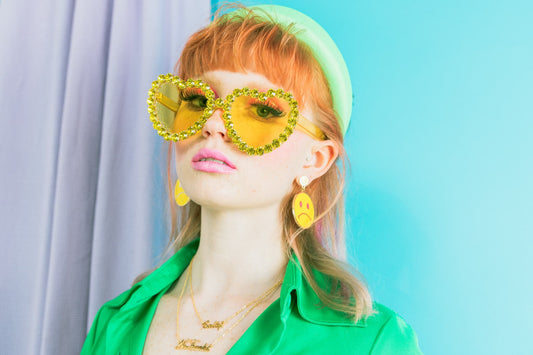 Sad Smiley Face Earrings