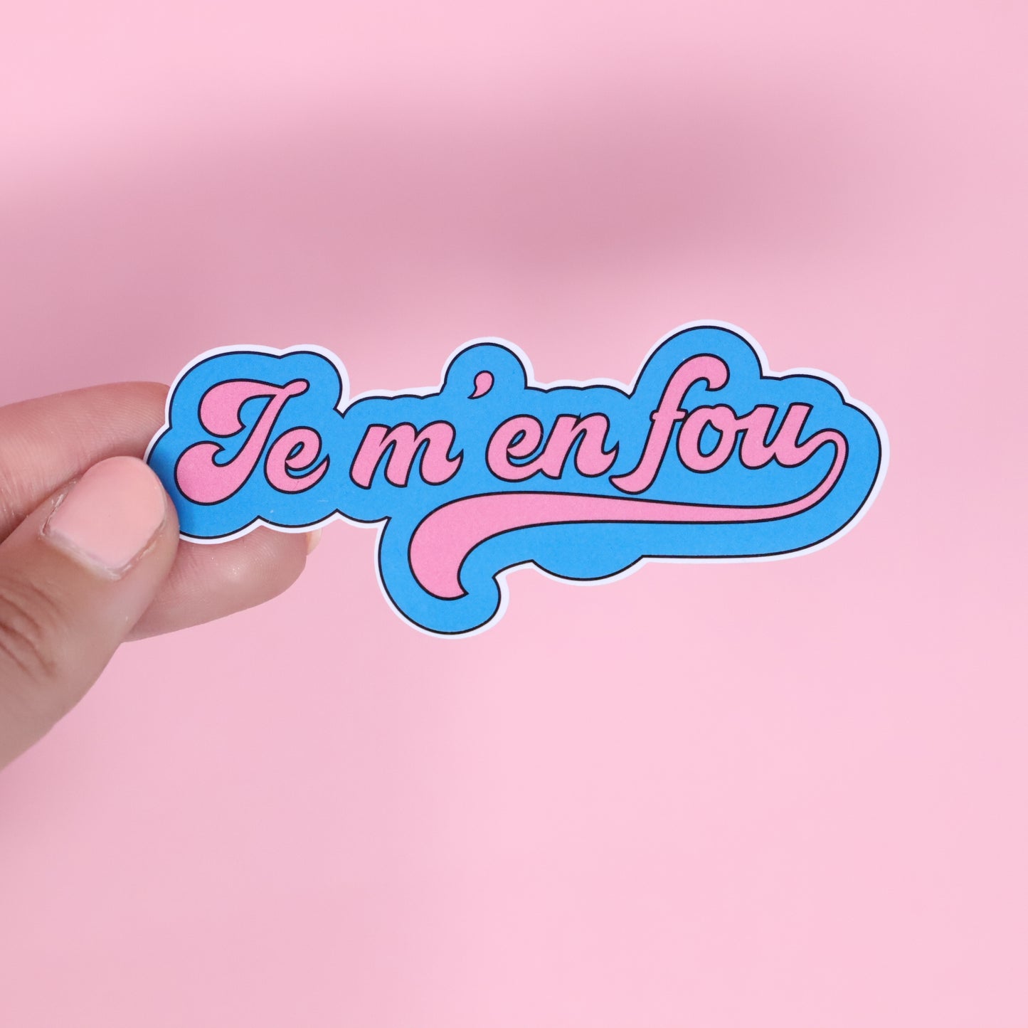 Je m'en fou sticker