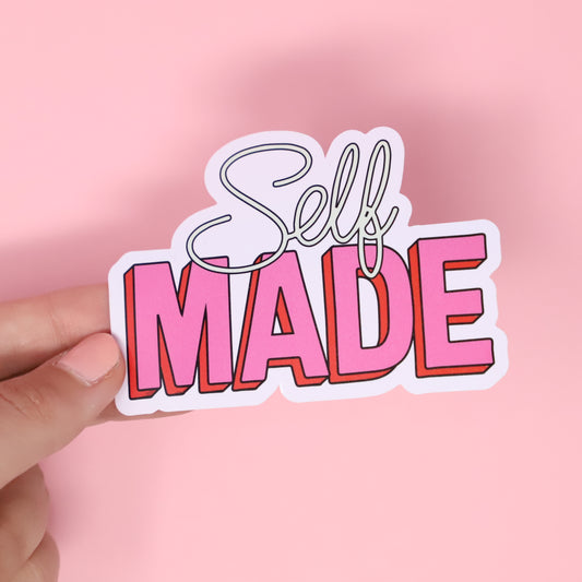 Self Made sticker