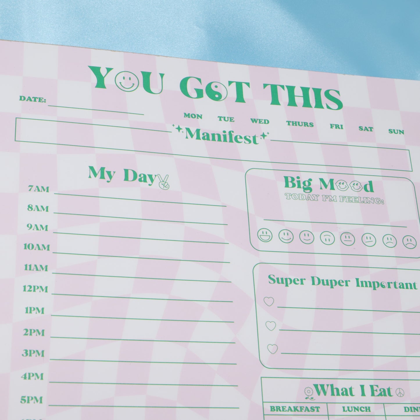 You Got This ultimate daily planner notepad