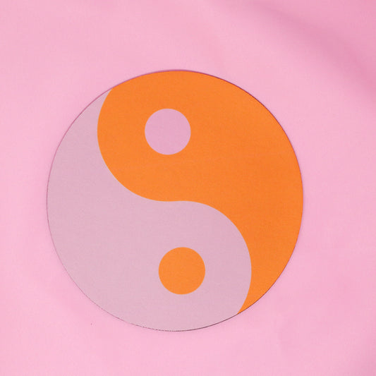 Yin Yang Mouse pad