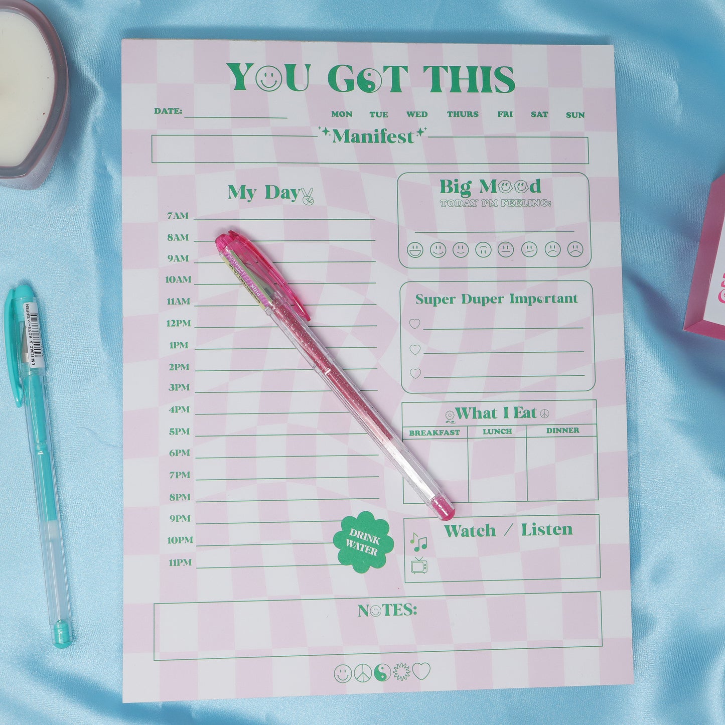 You Got This ultimate daily planner notepad