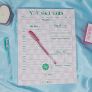 You Got This ultimate daily planner notepad