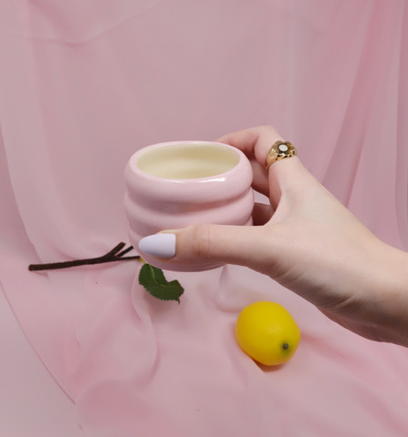 Bubble Pink Mini Espresso Cup