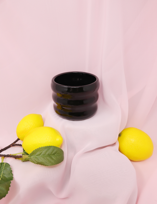 Black Obsidian Planter