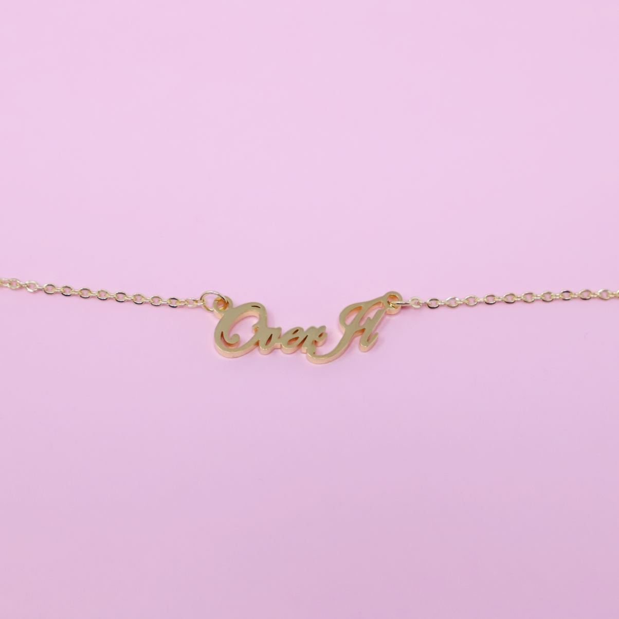 Over It Necklace