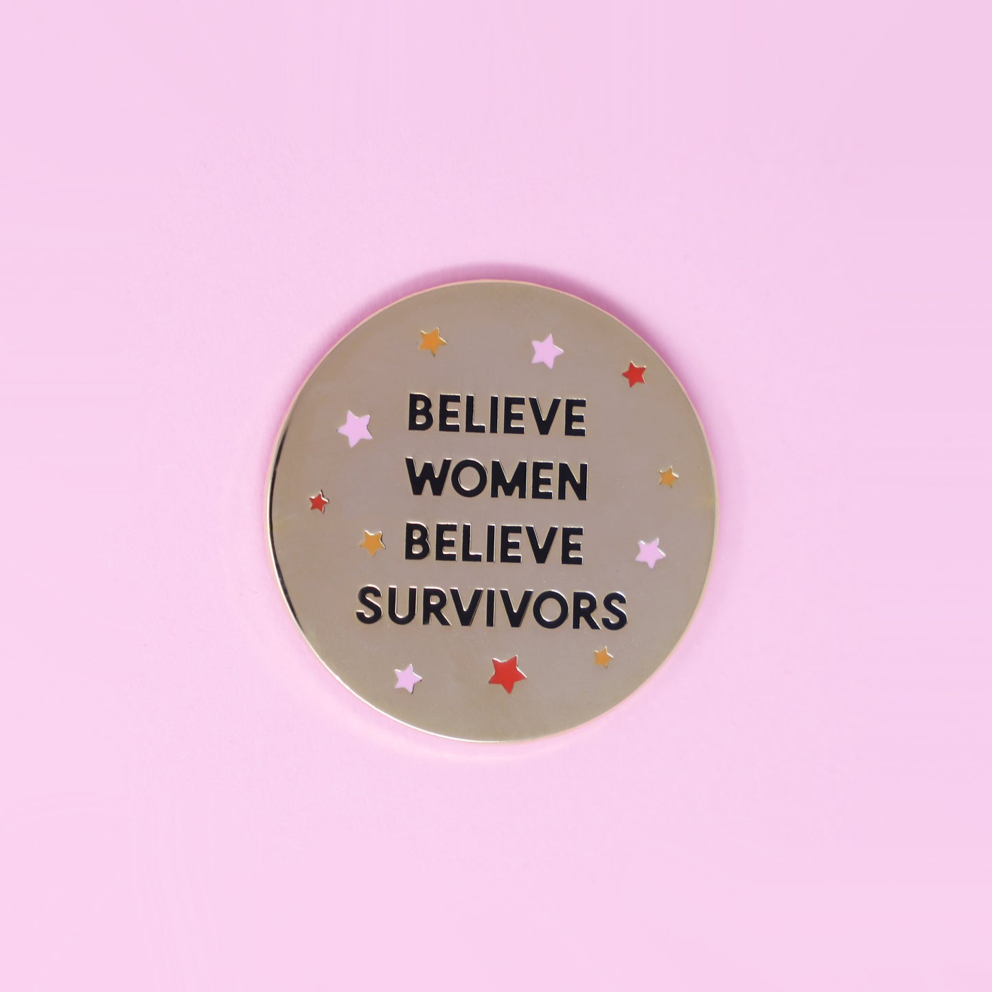 Believe Women Believe Survivors pin