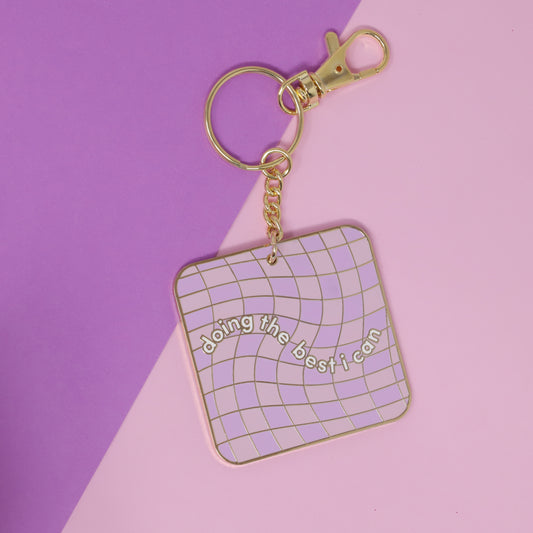 Doing The Best I Can Keychain