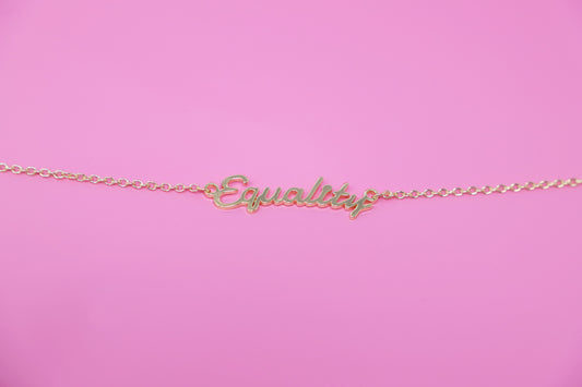 Equality Necklace
