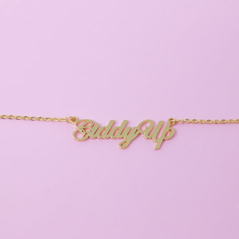 Giddy Up Necklace