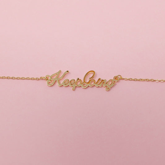 Keep Going Necklace