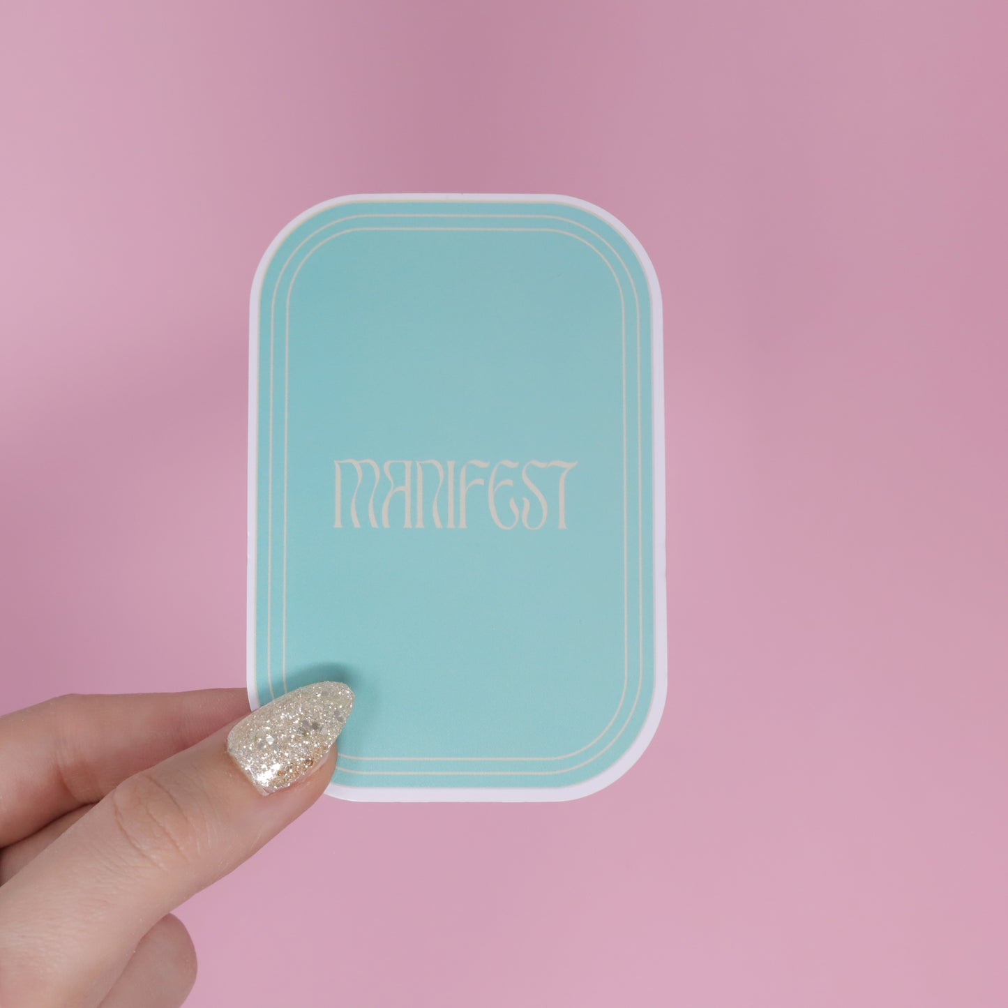 Manifest Blue Sticker