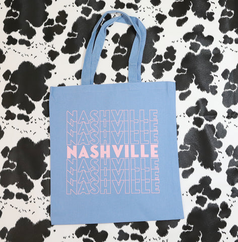 Nashville Tennessee Country Music City Tote Bag sold by Claire Chien | SKU  118833 | 20% OFF Printerval