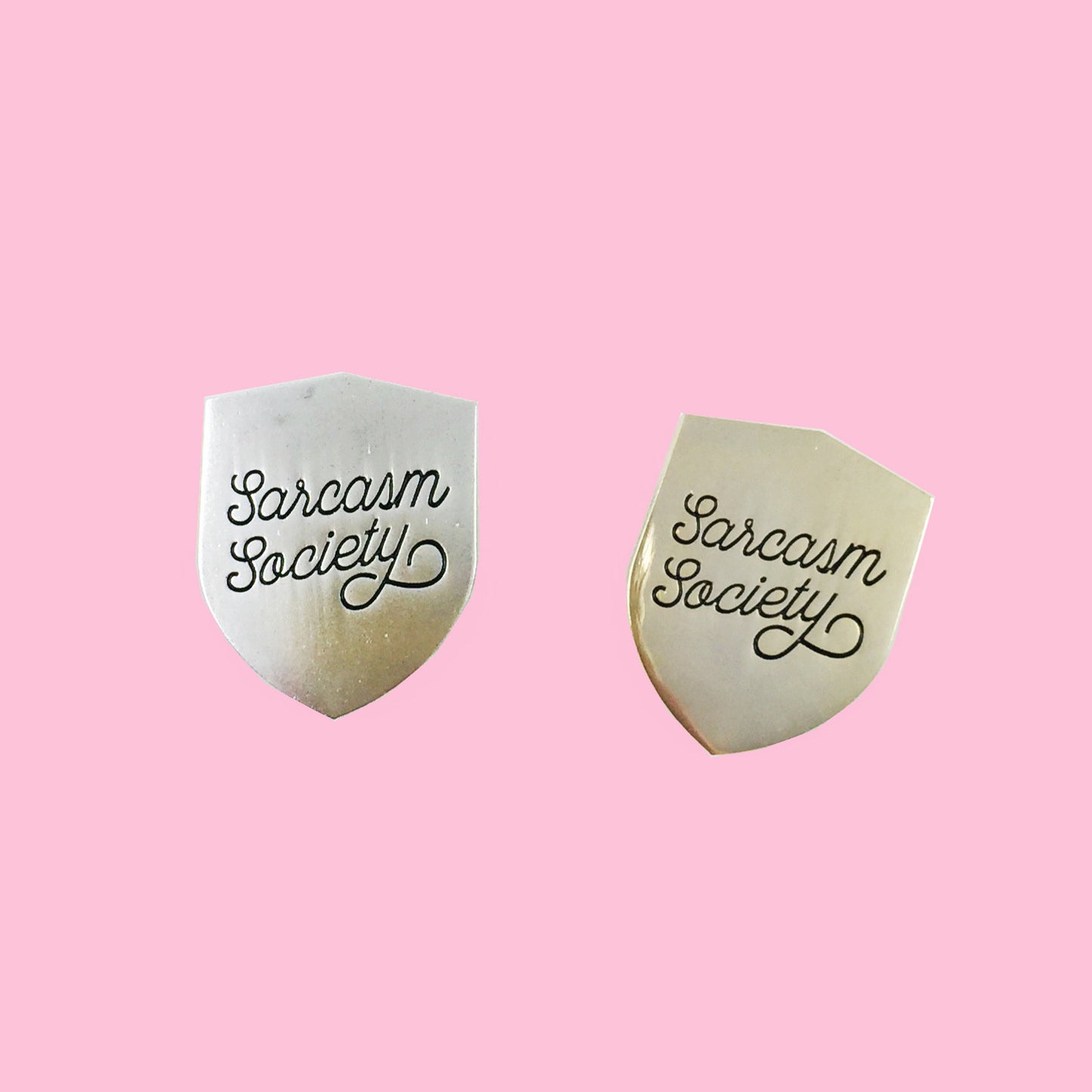 Sarcasm Society pin