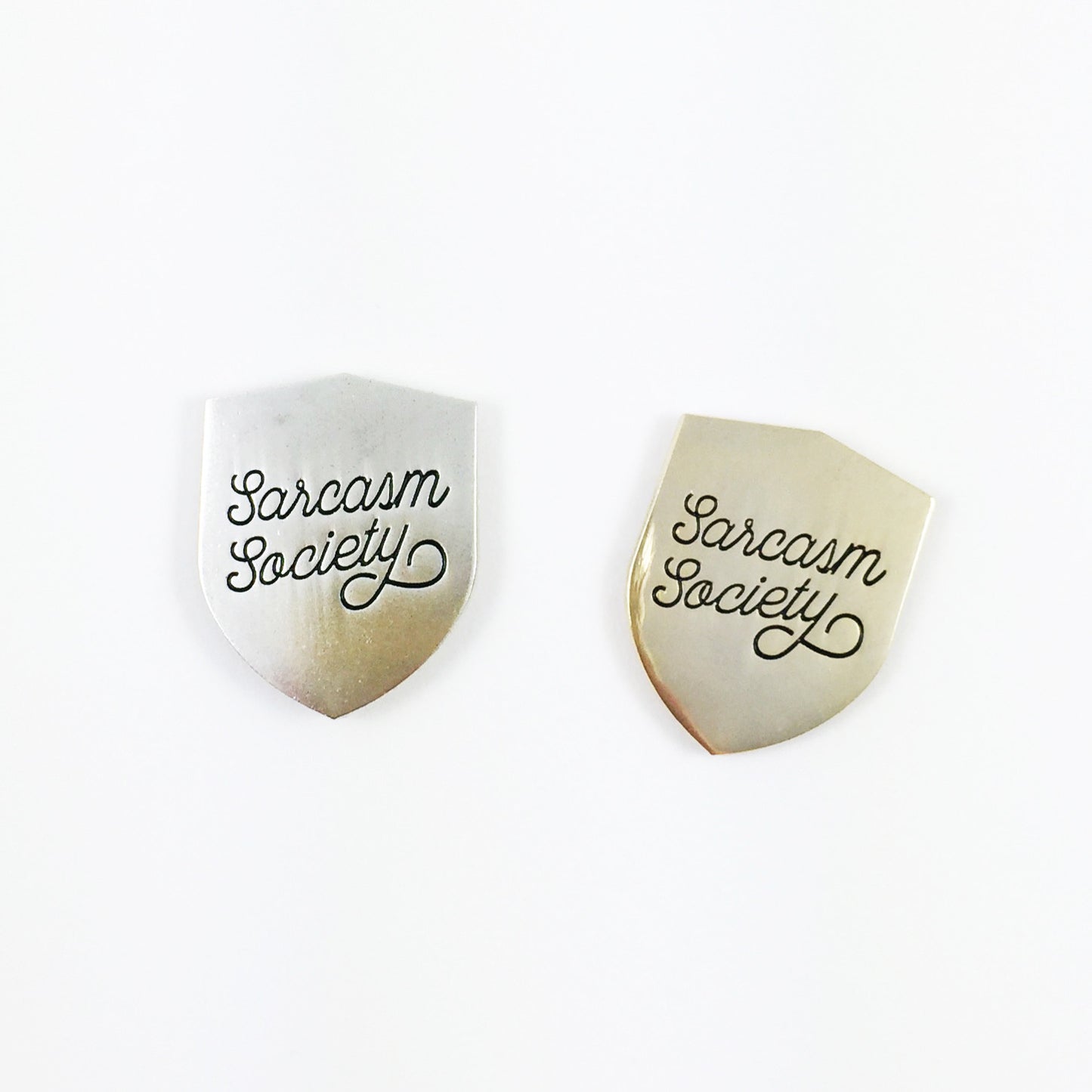 Sarcasm Society pin