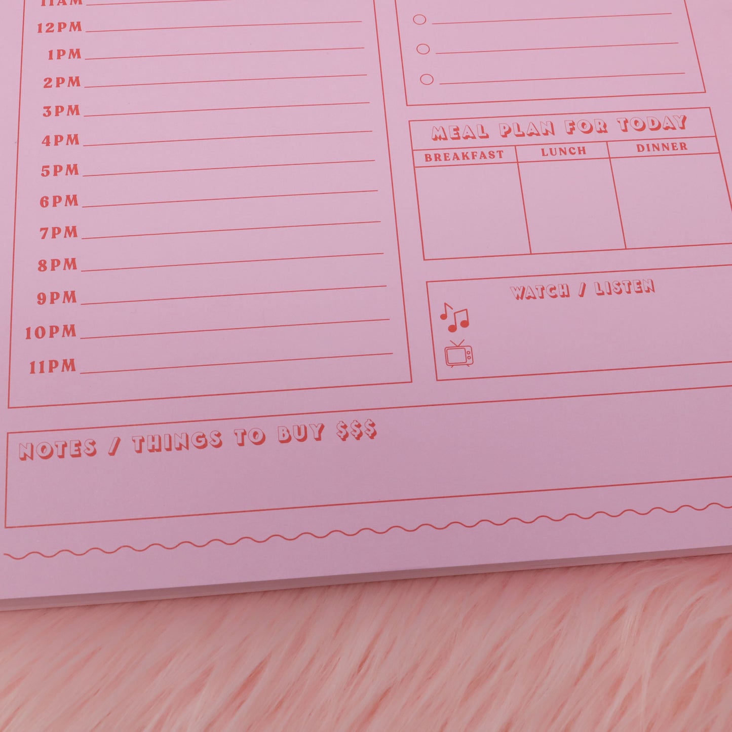 Get shit done ultimate daily planner notepad